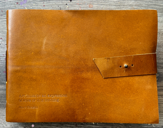 Milan Leather Sketch Journal