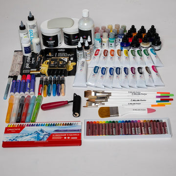 MILAN ART Deluxe Mixed Media Kit