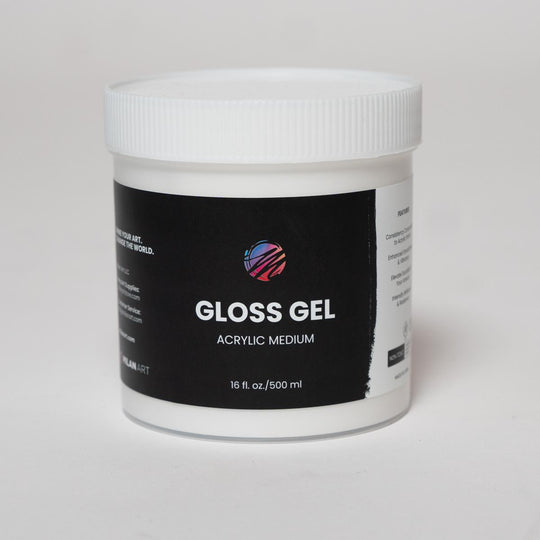 Milan Art Professional Acrylic Mediums - Gloss Gel
