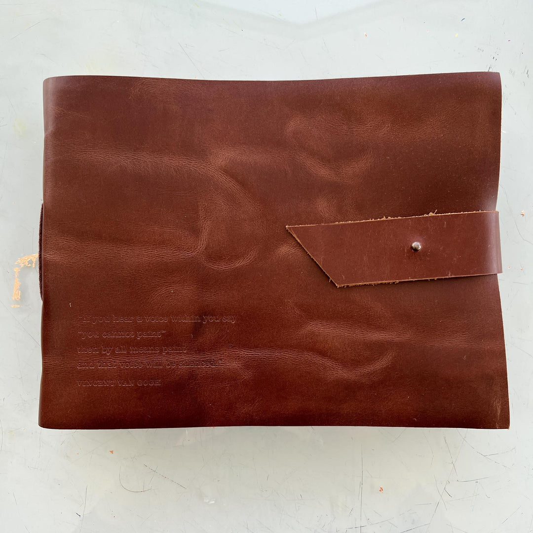 Milan Leather Sketch Journal