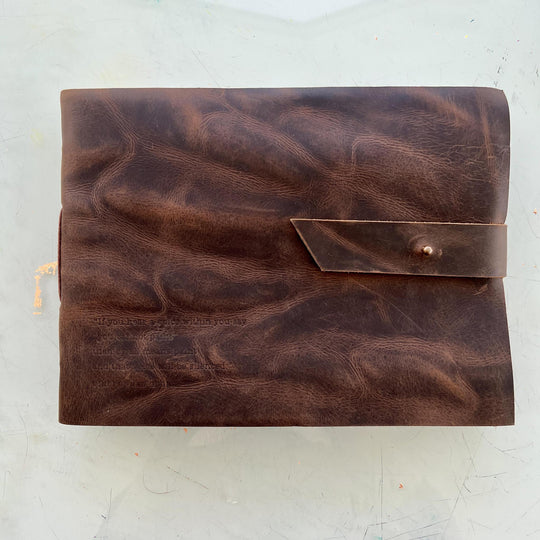 Milan Leather Sketch Journal