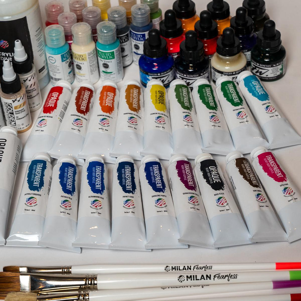 MILAN ART Deluxe Mixed Media Kit