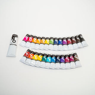 MILAN ART „Ultimate Oils“ Professionelle Farben – 27-teiliges Set