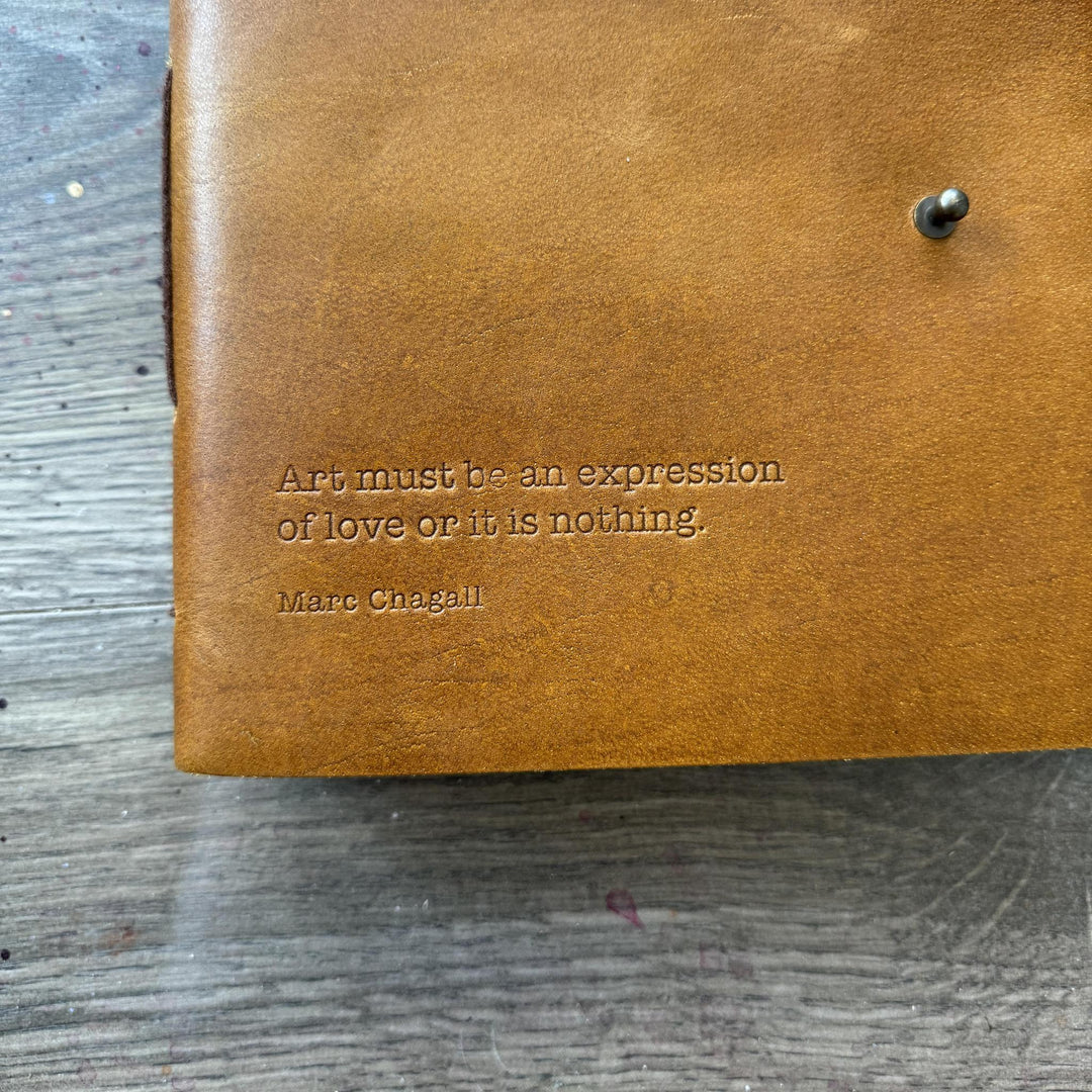 Milan Leather Sketch Journal