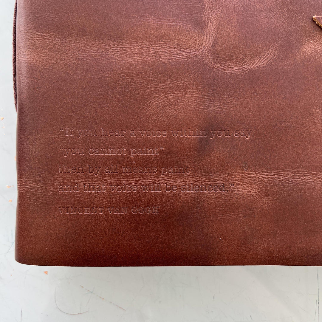 Milan Leather Sketch Journal