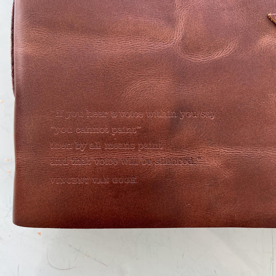 Milan Leather Sketch Journal