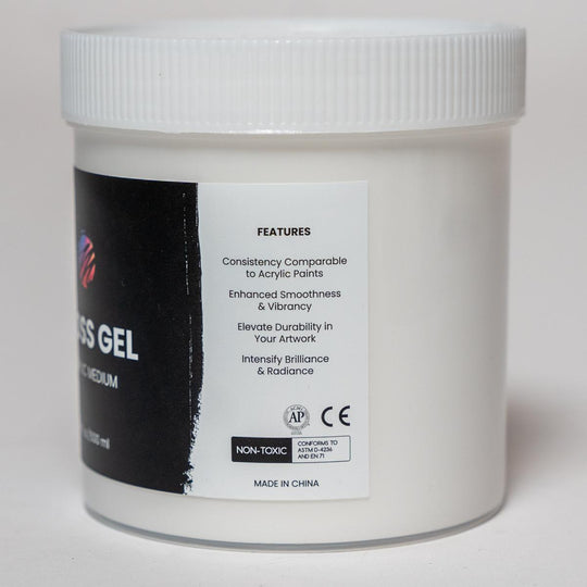Milan Art Professional Acrylic Mediums - Gloss Gel