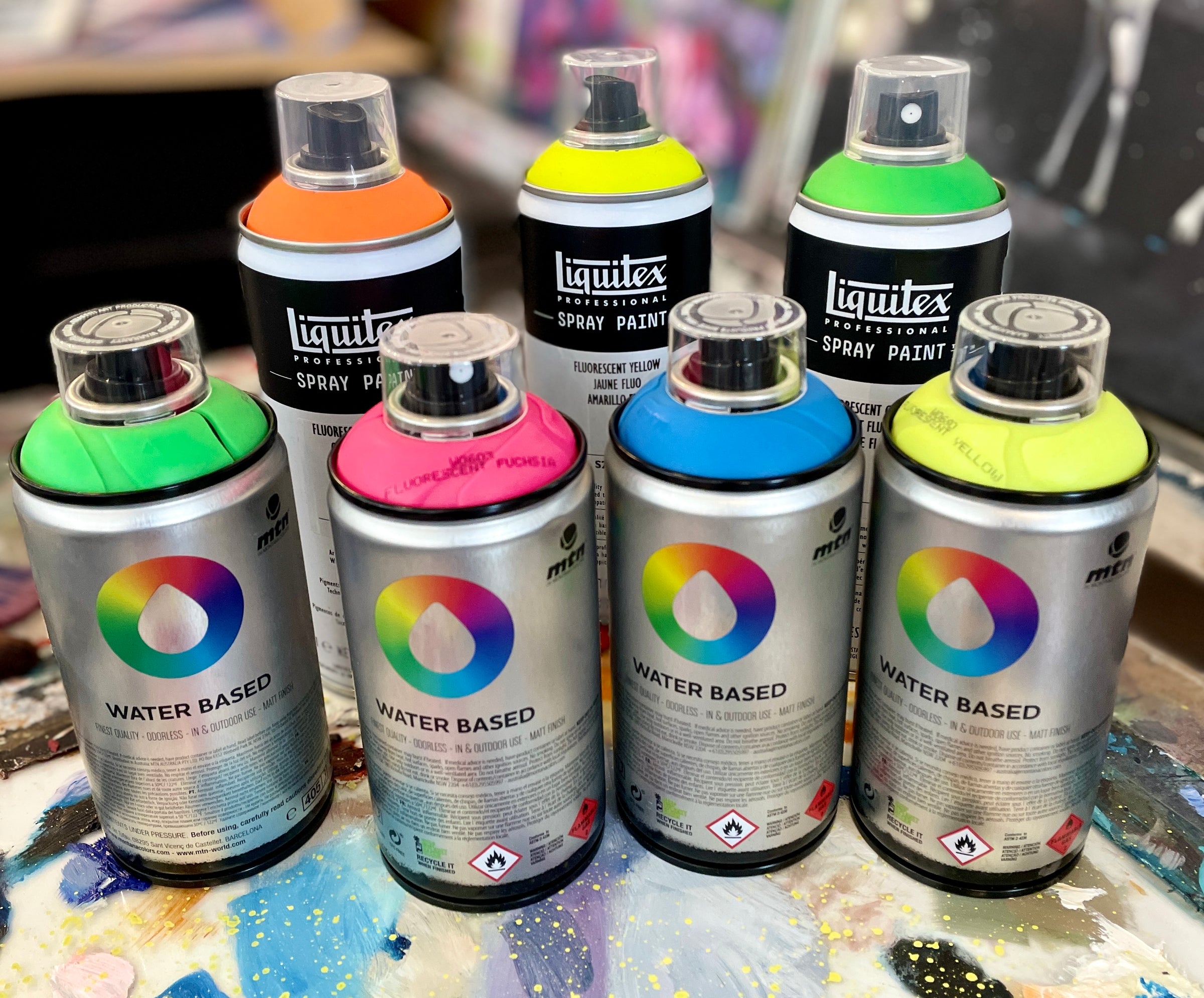 Spray Paint & Spray Varnish