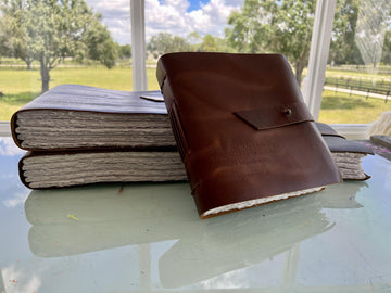 Milan Leather Sketch Journal