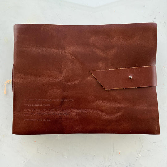 Milan Leather Sketch Journal