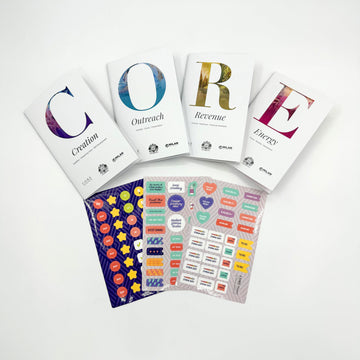 CORE Art Business Planner - Inserts & Sticker Refill