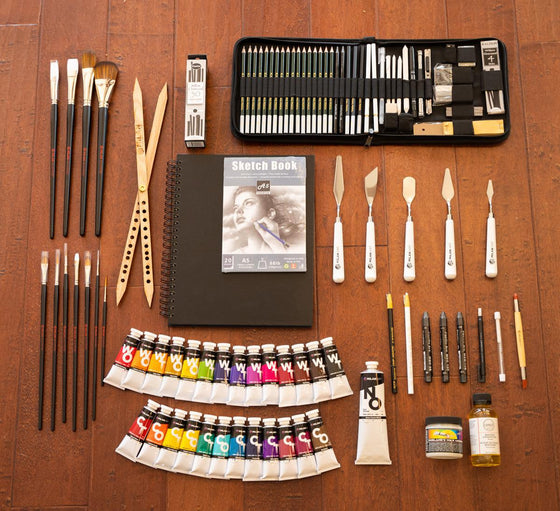 MILAN ART 'Mastery' Oil & Drawing Kit