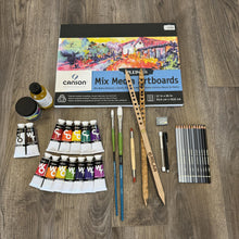 Load image into Gallery viewer, MILAN ART &#39;Oil and Drawing Essentials&#39; Kit
