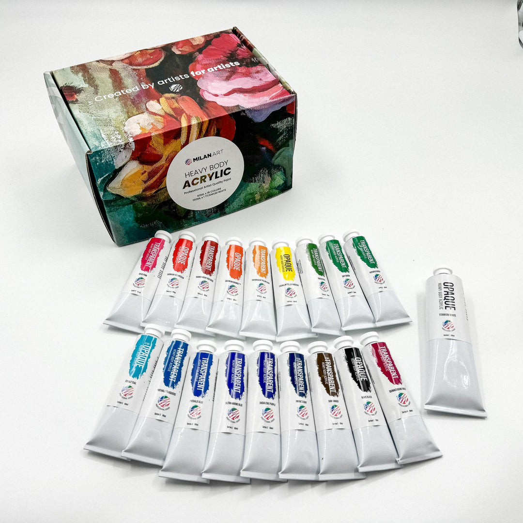 Milan Art Mastery Acrylic Painting and Drawing Foundations (Kit 1) - Part 1