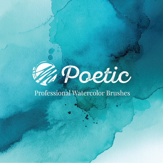 Milan Art Poetic Watercolor Brush Set