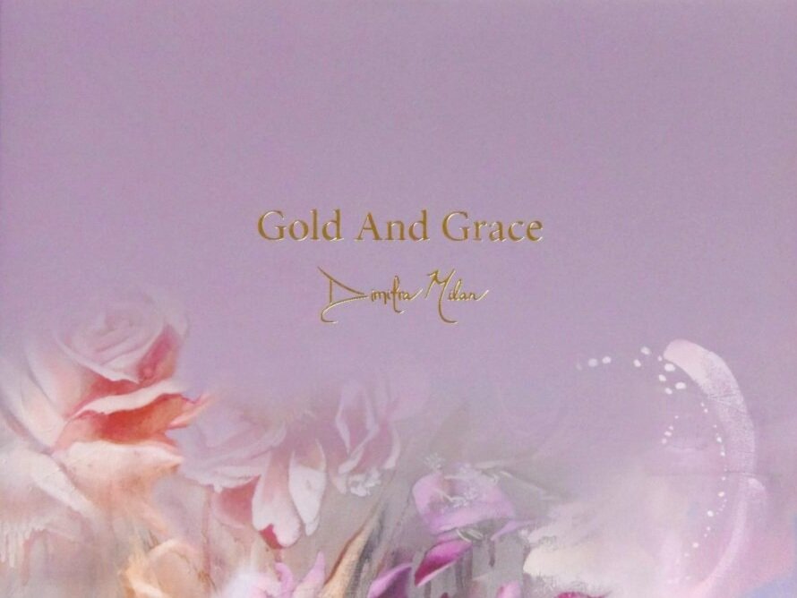 DIMITRA MILAN-DUNN "Gold &amp; Grace" Livre d'art et de poésie
